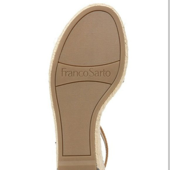 Franco Sarto Clemens Wedge Sandals-5.5 - Picture 2 of 8